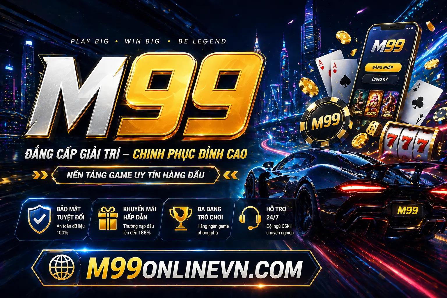 Banner khuyến mãi BL555A nhà cái